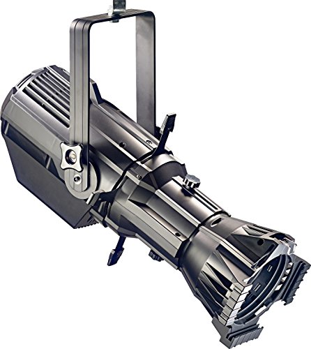 Stagg - Projecteur découpe de 200 watts, lumière naturelle normée, noir en plastique