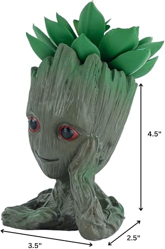 Miniatura 2 de Culture Fly Marvel Guardians of The Galaxy Groot - Maceta para suculentas falsas