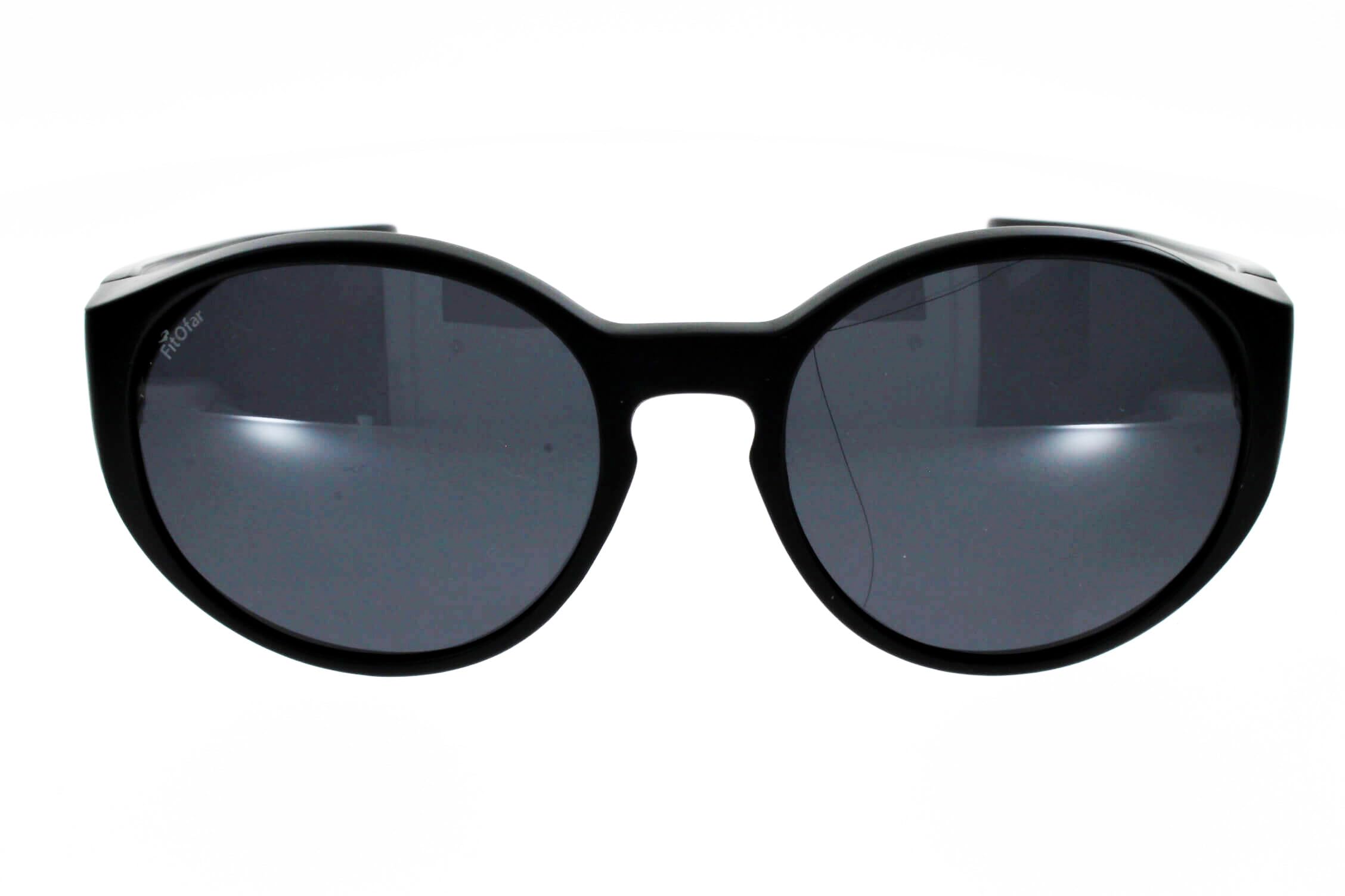 Ofar FIT OVER Überbrille Mattschwarz VZ0039A für runde Brillen