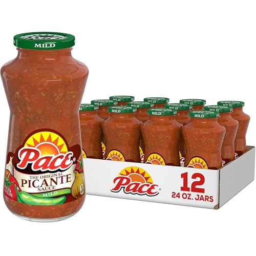 Image of Pace Mild Picante Sauce, 24 oz Jar (12 Pack)