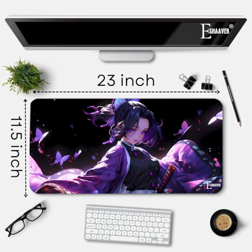 Image of Anime fearturing Large Gaming Mouse Pad, Extended Desktop Mat, 58 x 28 cm (DS 25)