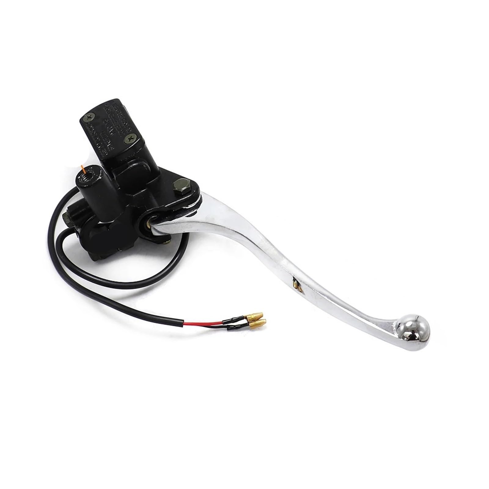Ywqjiopm 10Mm Mirror Right Motorcycle Brake Clutch Lever 22Mm M8/M10 Motorcycle Upper Front Brake Clutch Master Cylinder Clutch Pump Reservoir Pump Lever Right Brake Levers