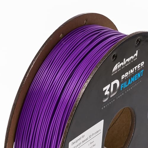 Image of INLAND Micro Center PLA+ 3D Printing Filament 1.75mm - PLA Pro Dimensional Accuracy + /- 0.03 mm - 1kg Cardboard Spool (2.2 lbs) (1 Pack Purple, 1.75mm)