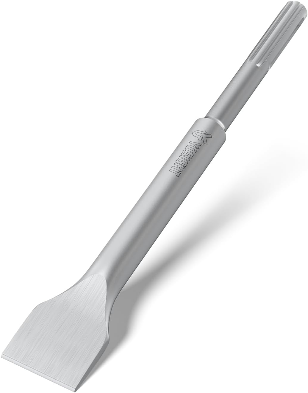 Flat Chisel with SDS Max Shank, 14 Inch Long 2 Inch Wide, Ideal for Removing Concrete Bricks Stones Masonry