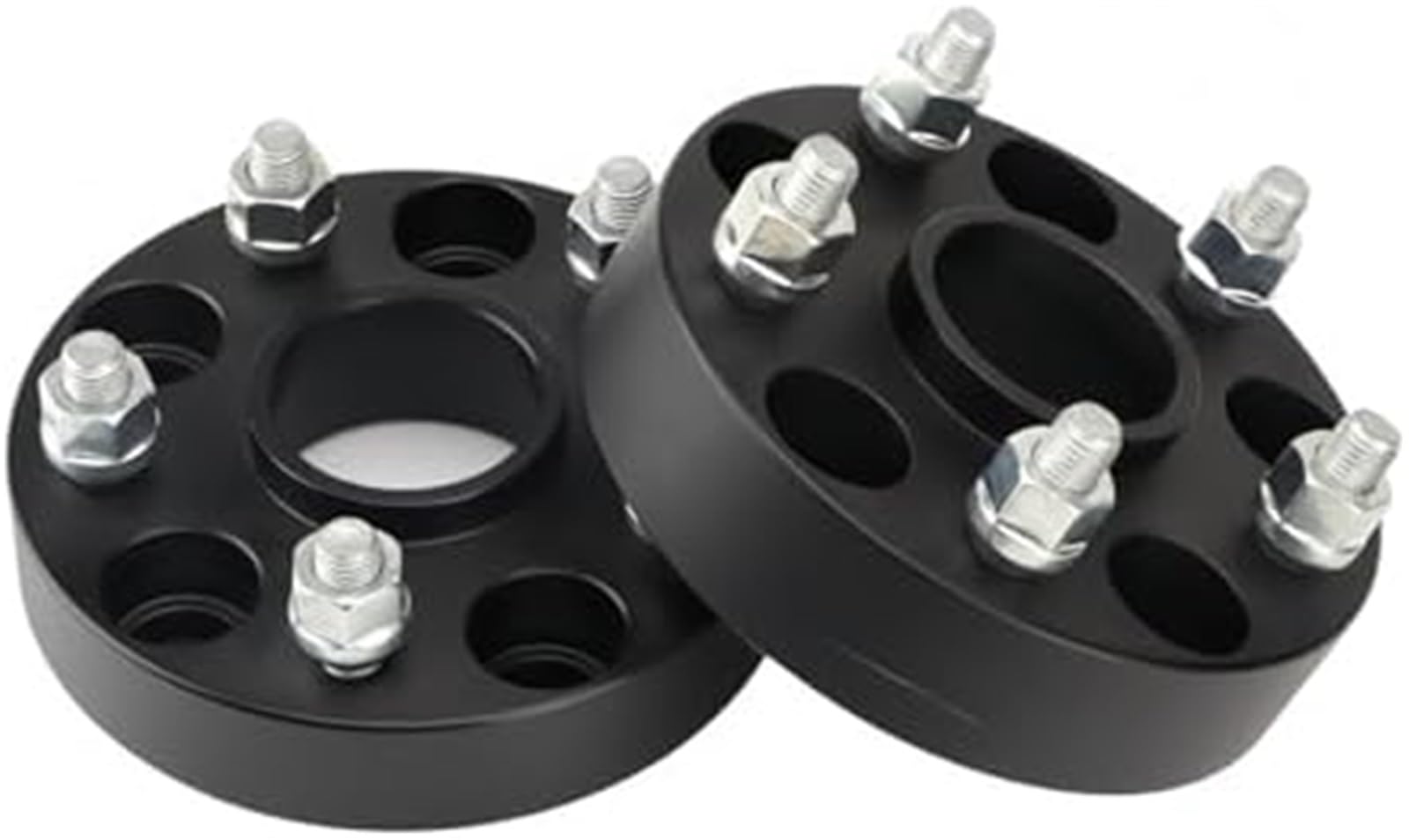 Dystans koła zawieszenia Adaptery dla kół 2 szt. Aluminiowa przekładka Pcd 5x114.3CB 67.1 Garnitur, samochodu, Jeepa Patriota, kompasu(BLACK 20mm Black Spacers)