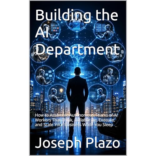 Building the AI Department Audiolibro Por Joseph Plazo arte de portada