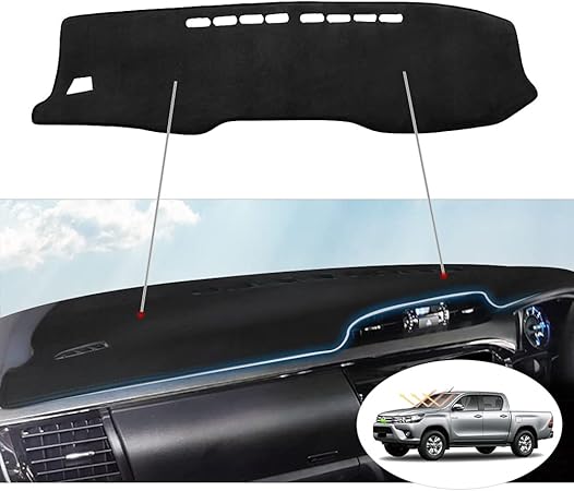 Amazon Cartist トヨタ ハイラックス Gun125 ダッシュボードマット 車内 ダッシュボードカバー ダッシュマット Toyota Hilux 17年 専用設計 日焼け防止 ダッシュボードライト 助手席エアバッグ搭載車 保護マット 内装パーツ インテリア アクセサリー スエード素材 Amazon Cartist トヨタ ハイラックス Gun125 ダッシュボードマット 車内 ダッシュボードカバー ダッシュマット Toyota Hilux 17年 専用設計 日焼け防止 ダッシュボードライト 助手席エアバッグ搭載車 保護マット 内装パーツ インテリア アクセサリー スエード素材