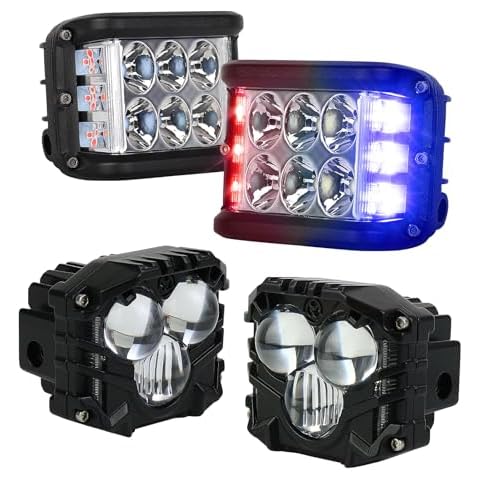 Butike Dual Side Shooter LED Pod Lights and LED Pod Lights Cover
