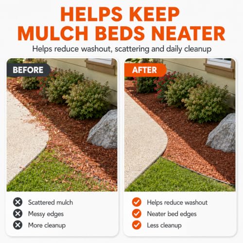 Mulch Binder Rock Glue for Landscaping Pea Gravel Binder 2 Gallon Max Cover Strong Mulch A - image 3