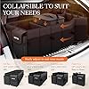 HOTOR Trunk Organizer, Sturdy Foldable with Cooler for Car & SUV, 3 Compartments, Black, 30.90”×12.60”×10.63” #4