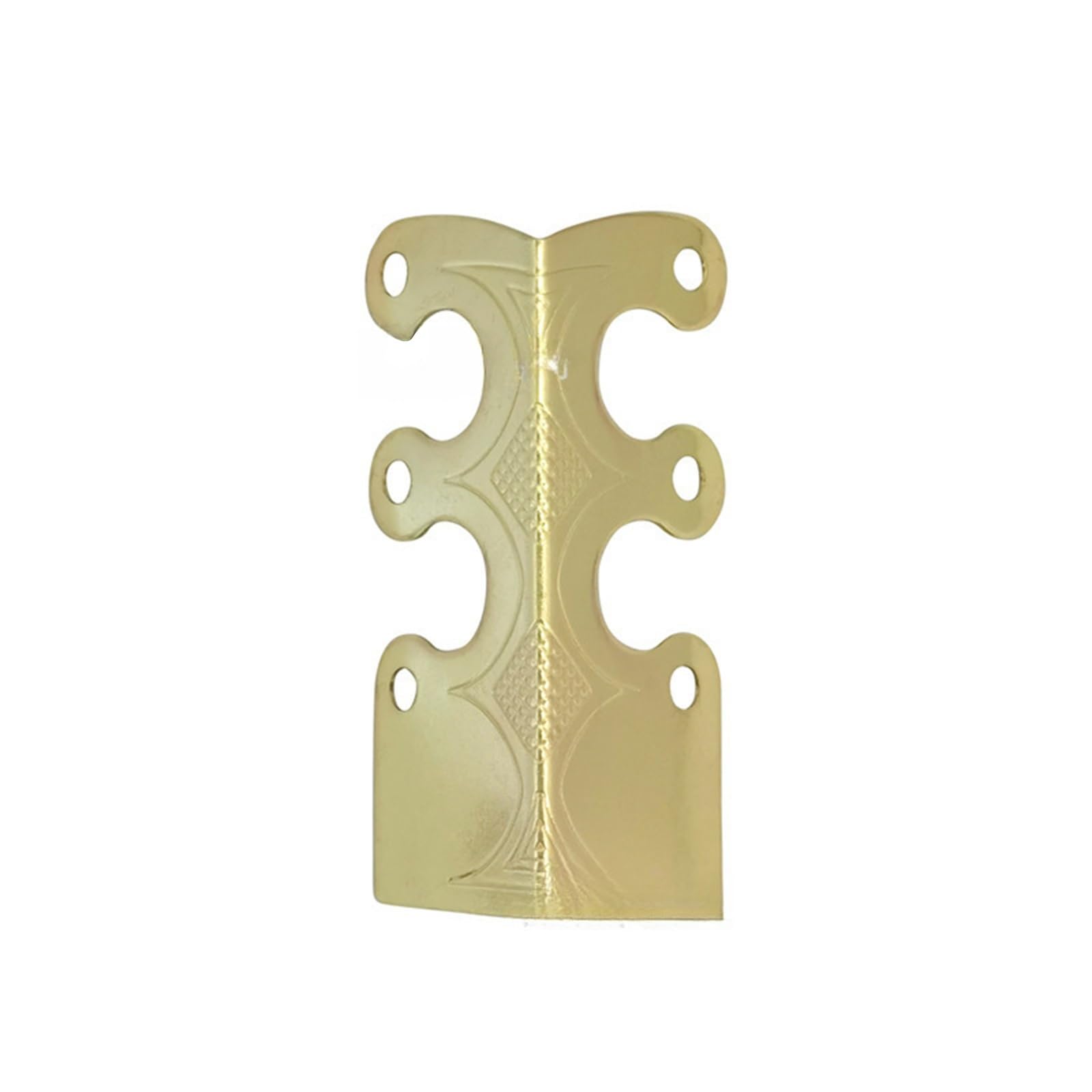 Skirting Board Corner Protectors, Metal Corner Protectors, Skirting Corner Protectors, Iron Corner Protector, Skiffers Baseboard Corner Protectors, Skiffers Skirting Protectors(Brass,10pcs)