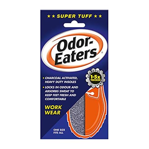 Odor-Eaters Super Tuff Odour Destroying Insoles, 2 insoles Cover
