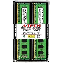 A-Tech 16GB 2x8GB RAM Replacement for Kingston HyperX HX318C10FBK2/16 | DDR3 1866MHz PC3-14900 UDIMM Non-ECC 2Rx8 1.5V 240-Pin Memory Kit