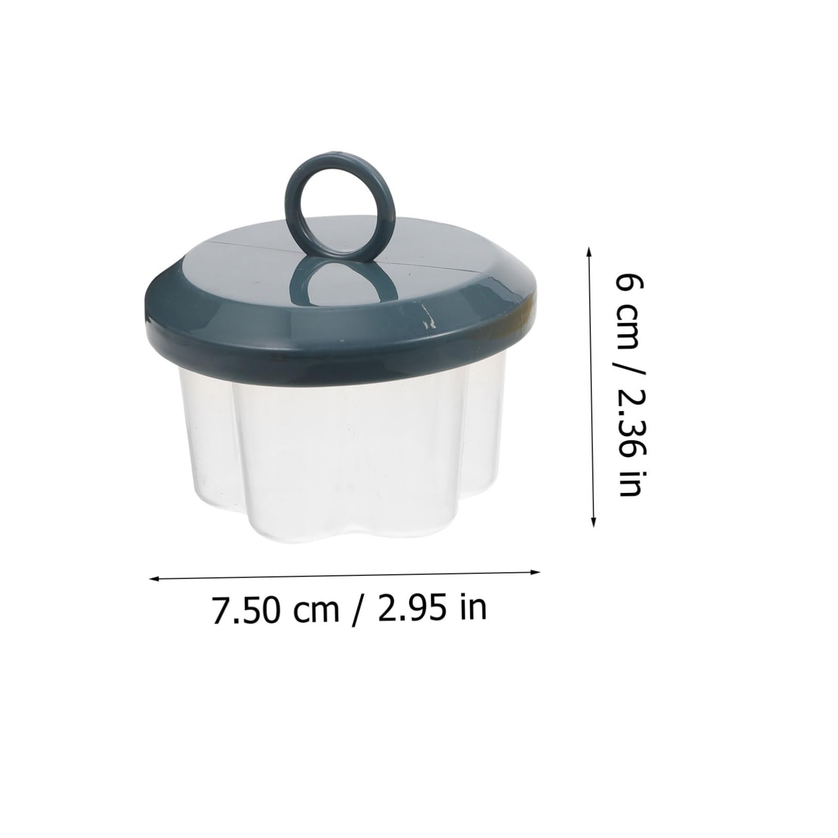 MUCKLILY Creative Egg Steamer Premium Egg Cookers for Microwave High Temperature Odorless for Home Restaurant and Dessert Shops Includes Random Color Brush Random Color