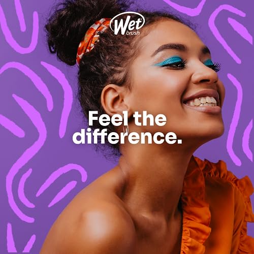 WetBrush Shine Enhancer Hairbrush Natural Boar Bristles Eco Friendly Purple - Image 7