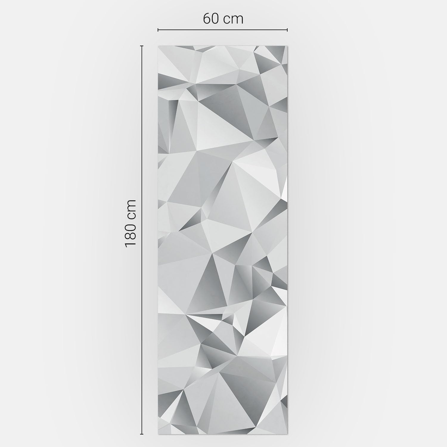 Autocollant pour Réfrigérateur 60x180 cm Protection Contre les Dégâts Décalcomanie pour Cuisine Auto-adhésif Décoration Couvrant Entièrement Sticker - Motif 3D abstrait