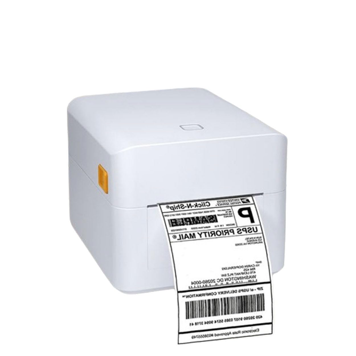 F2C T45 4 Inch Heavy Duty Thermal Barcode Label Printer + Receipt Printer, 152 mm/s High Print Speed Shipping Label Printer Bluetooth + USB Interface Compatible with Mac & Window, Android & iOS