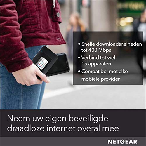 NETGEAR AC797 AirCard mobiele WLAN-router / 4G LTE-router (downloadsnelheid tot 400 Mbps, hotspot voor maximaal 15… - Image 3
