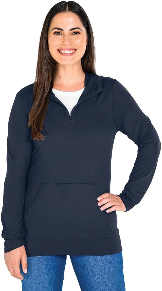 Charles River Apparel Women's Pulse Performance Quarter Zip Hoodie