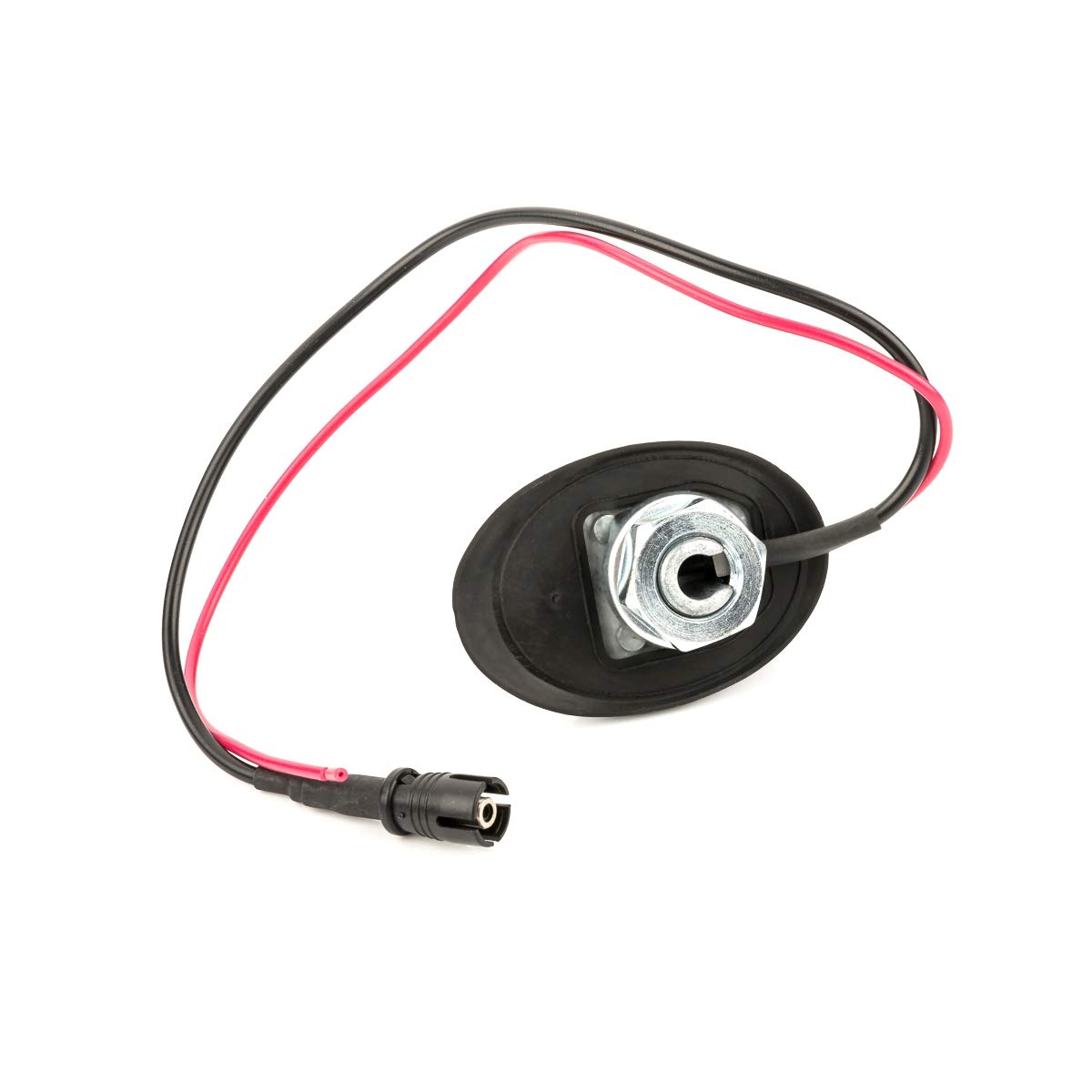 LST Antenne Kurzstab Antennenfuß Sockel mit Verstärkerkabel Stecker RAKU II 2