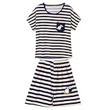 VIccoo Tops, Pijamas de Dibujos Animados para Mujeres Conjun