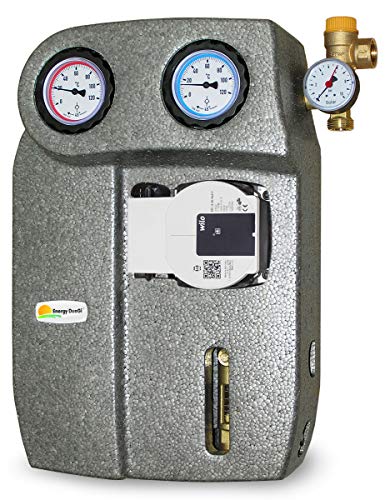 Circolatore/Pompa elettronica modulante tramite segnale PWM emesso dalla centralina solare.