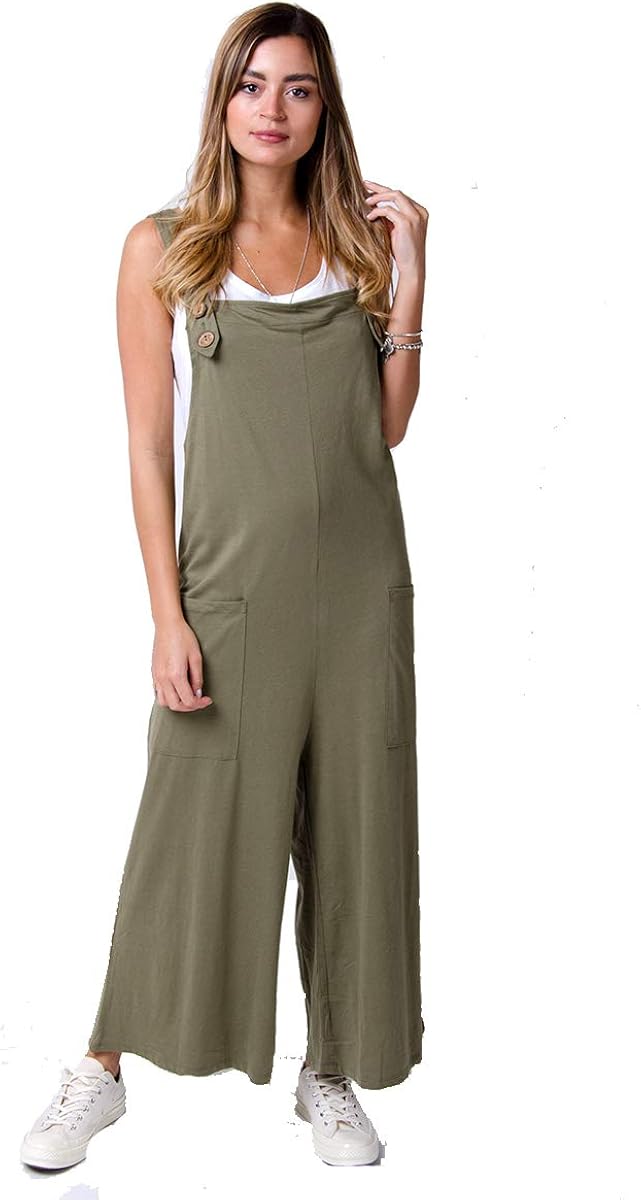 Loose fitting cotton dungarees Clearance