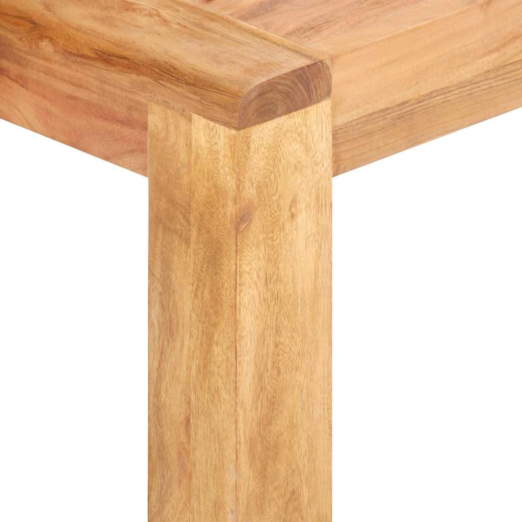 Tavolino da salotto, 110 x 60 x 35 cm, in legno massiccio di acacia, finitura miele | Tavolino rustico per il vostro soggiorno in vero legno con esclusiva vernice color miele.