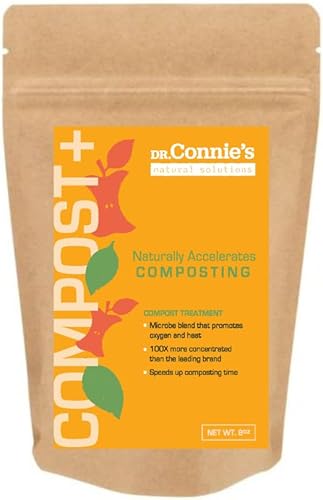 Miniatura 2 de Dr. Connie's Compost+ Starter Kit | Iniciador y acelerador de compost natural | Incluye aditivo para el suelo y guía de compostaje | Control de