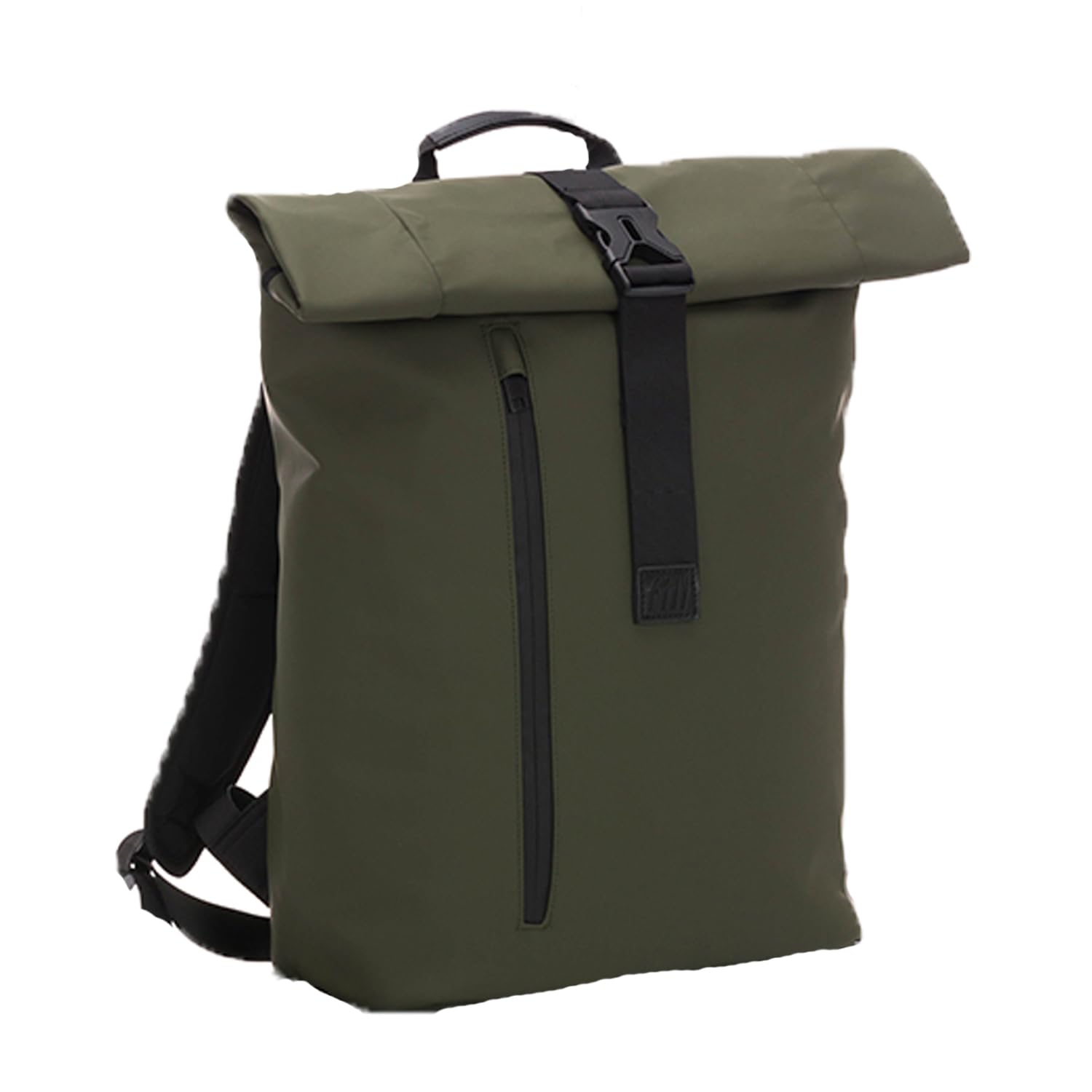 Backpack Waterproof Leather Baby Diaper Bag For Mom Dad Outdoor Travel Camping Hiking Beach Laptop Dry Bags (Green 2)