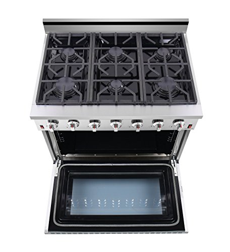 Nxr SC3611 36 Inch 5.5 Cu.Ft. Pro-Style Natural Gas Range thumb #2