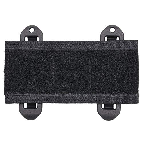 BLACKHAWK Identification Panel Base with Speed Clips, Black - BLACKHAWK