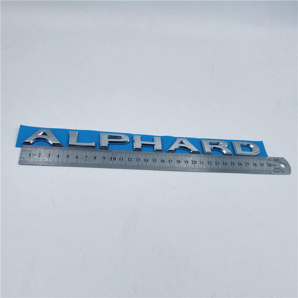 For Toyota ALPHARD VELLFIRE Executive Lounge V6, Rear Trunk Emblem Logo Badge Decal Sticker
