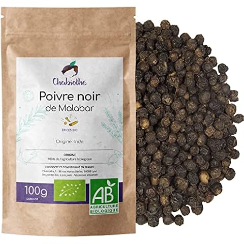 Chabiothé Poivre noir BIO 100g Cover