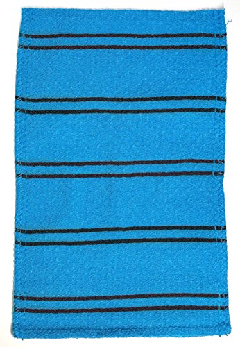 Zombie Workers D Korean Exfoliating Scrub Bath Mitten 5pcs - Hard Friction / Big Size 13.5 cm x 21 cm ( 5.31 inch x 8.26 inch )