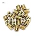 20Pcs 302 Carbon Steel Self Tapping Thread Insert Accessories(Inner M2*0.4 Outer M4.5 * 0.5) Threaded Inserts for Automotive and Rail Vehicle Industries (Inner M2*0.4, Outer