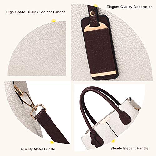 COCIFER Women Top Handle Satchel Handbags Shoulder Bag Tote Purse Messenger Bags - Thumbnail 3