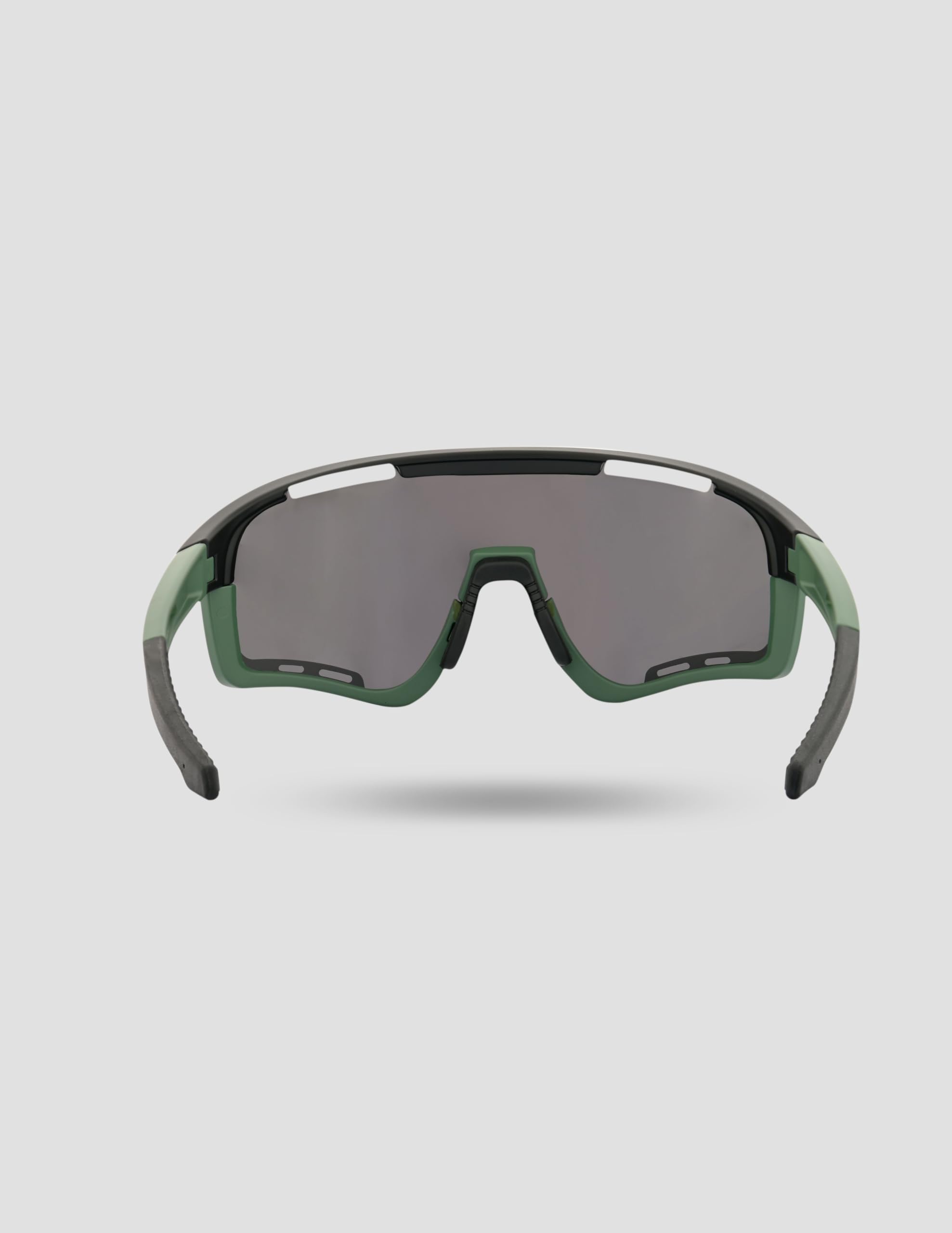 Vision Laufbrille I Polarisierte Sonnenbrille mit UV-Schutz 400 & Formbaren TR90-Bügeln (Premium Running Glasses)