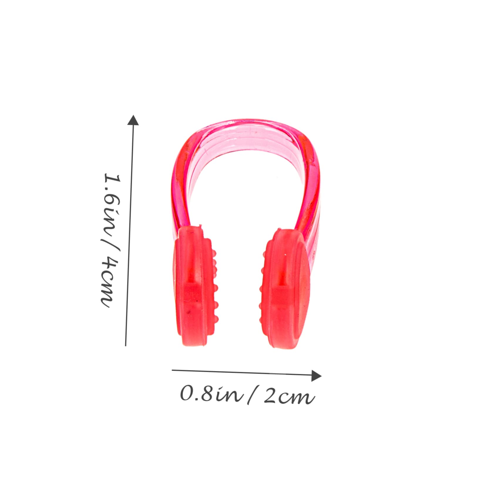 UPKOCH 2sets Nose Clips for Swimming Soft Nose Plugs Comfortable Swim Accessory Portable Sports Includes and Colors 4pcs*2