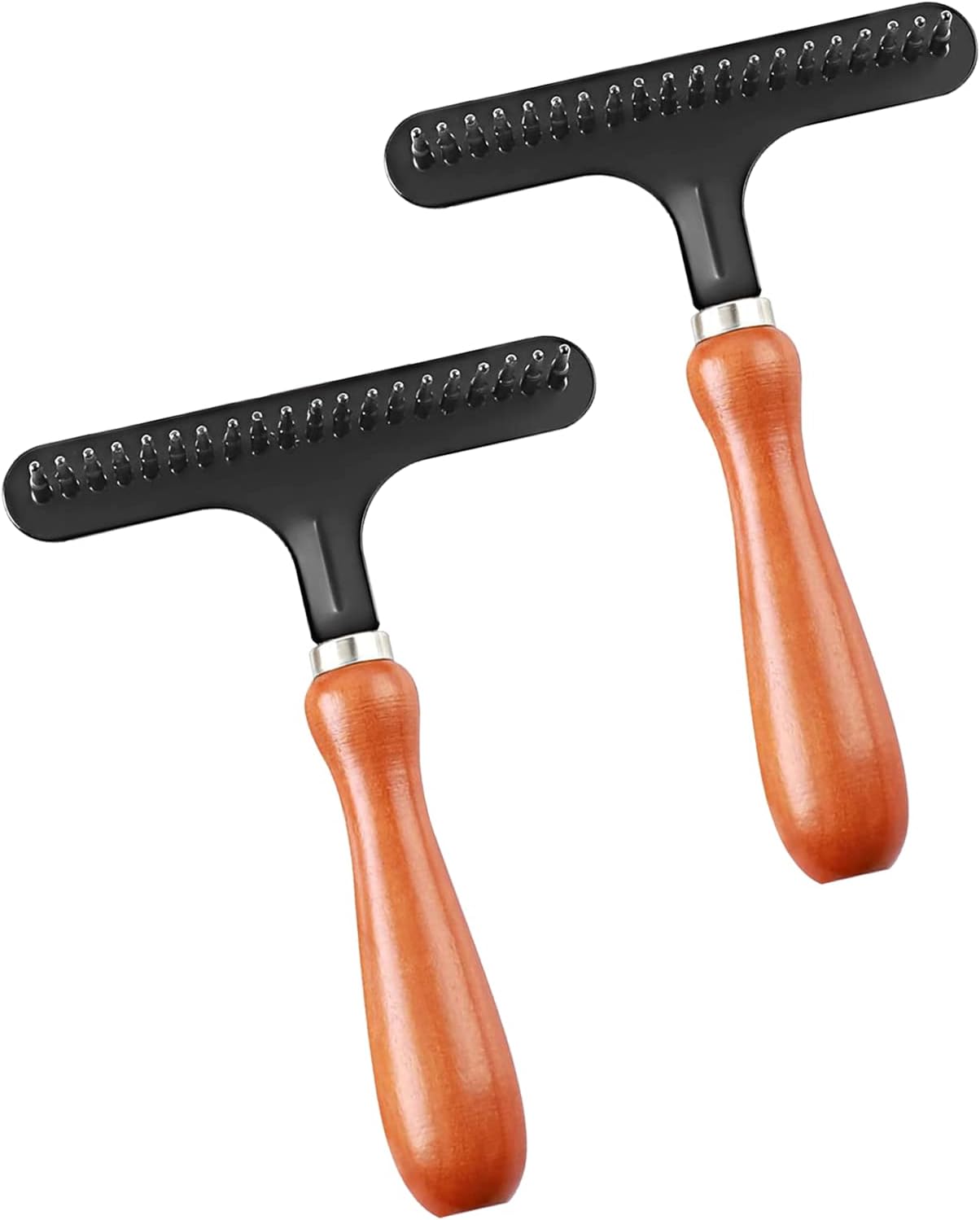 Carpet Rake, 2 Pack Carpet Scraper, Carpet Restoration, Shag Rug Rake