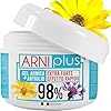 ARNIplus+ Arnica per cavalli uso umano, 500ml arnica gel forte 98%, assorbimento rapido, non unge, Arnica montana + Artiglio del diavolo, made in italy