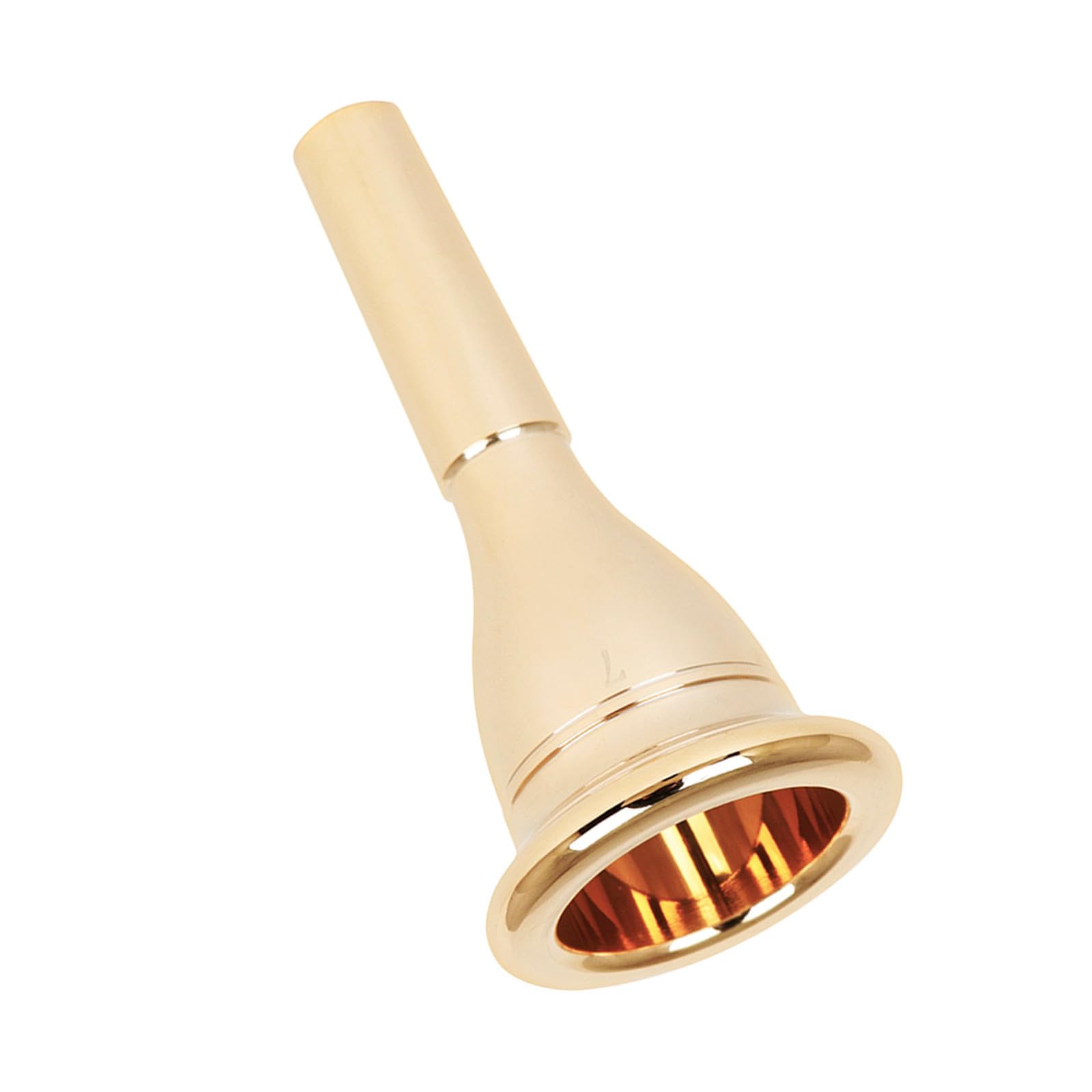 Messing Tuba für Mundstück, 13,3mm Ersatzteil Goldfarbenes Instrument