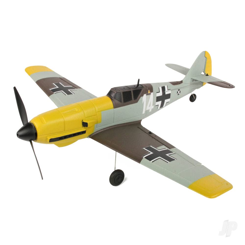 Top RC HobbyMesserschmitt BF-109 RTF Ready-To-Fly RC Plane (450mm) (Mode 2)