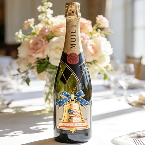 United States 250th Anniversary Bell Ornament - Patriotic Decor