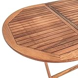 Estexo® Akazienholz Gartenmöbel Set – klappbar - 5