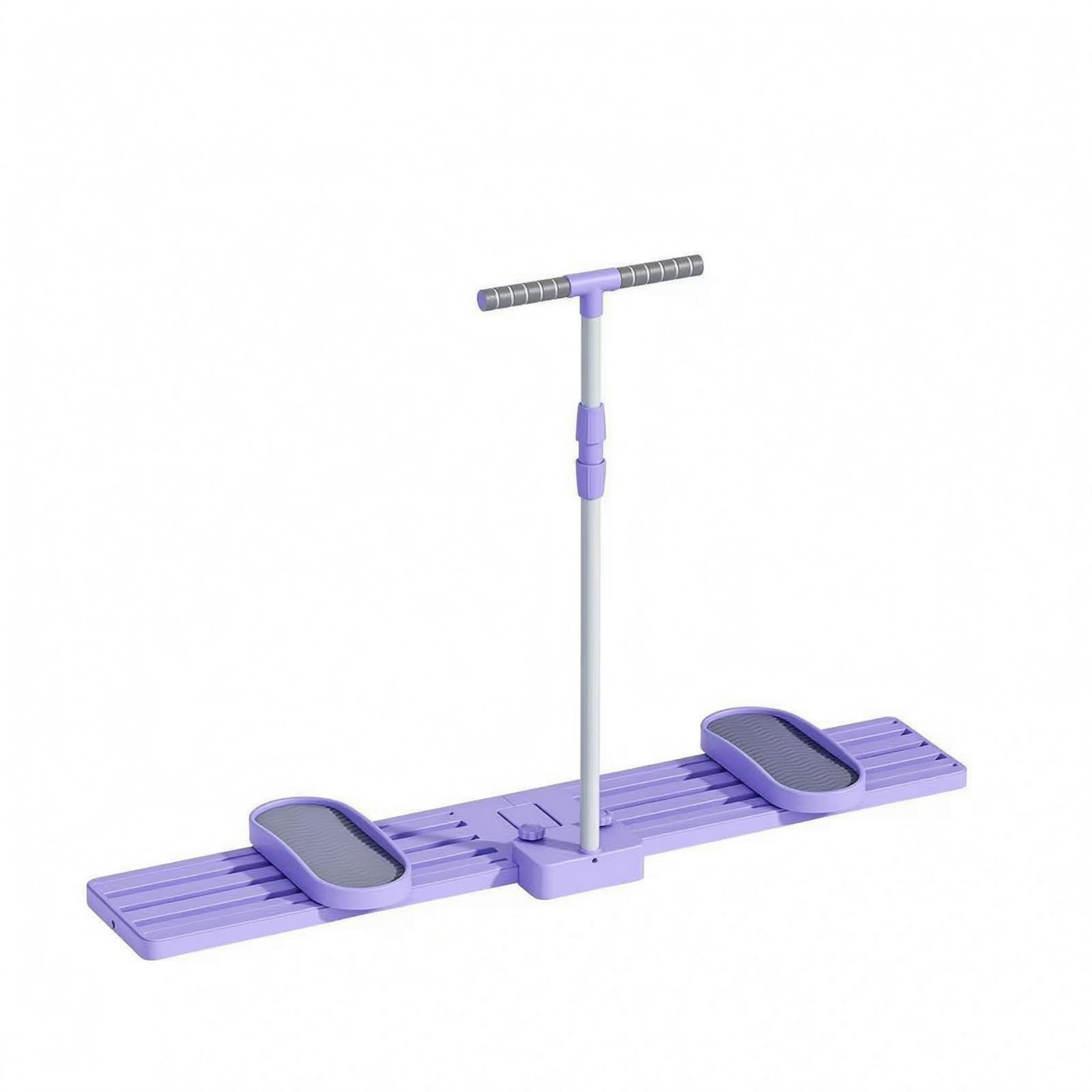 Non-Slip Foldable Ski Exercise Machine Textured Pedals Sliding Ski Machine Compact Storage Fitness Equipment, with Armrest-image-42