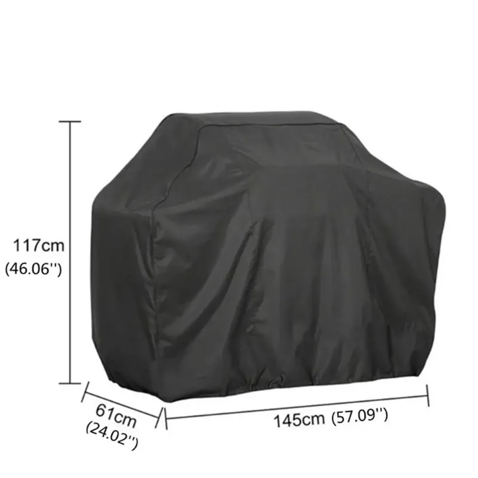 Barbecue, duża, duża, duża Pokrowiec na grilla BBQ Pokrowiec na grilla Heavy Duty Pokrowiec na grilla Rain Protective Outdoor Oxford Fabric Covers Heavy Duty