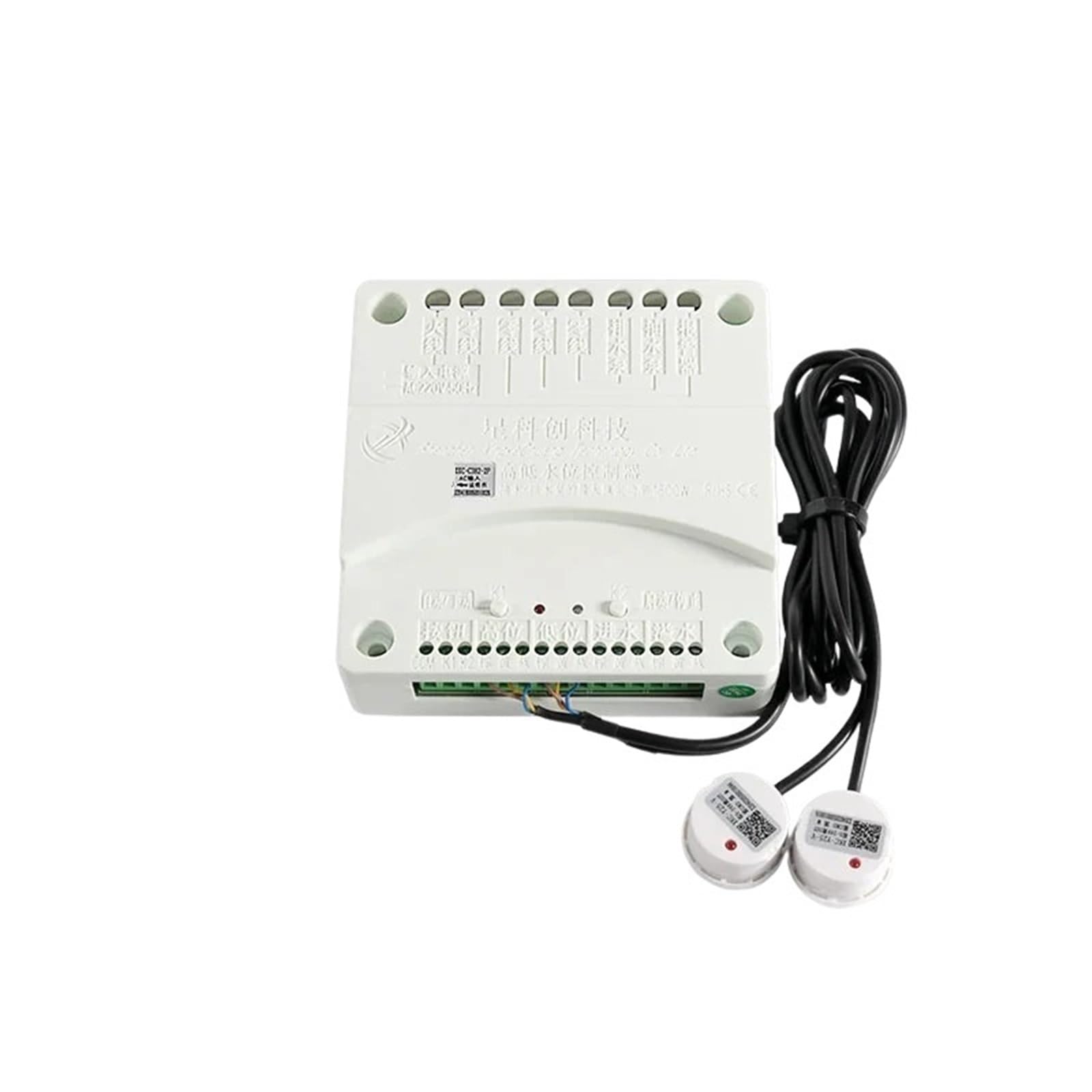 Controlador automático de nivel de agua de bombeo alto-bajo Sensor de nivel de agua de reposición Interruptor de sensor de líquido for tanque de agua industrial(XKC-C382-3P overflow)