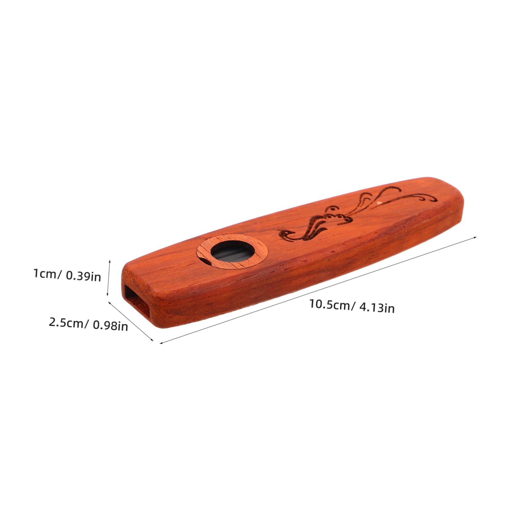 FUNOMOCYA Sturdy Wooden Kazoo for Adults Kazoo Flute Musical Instrument for Beginners Professionals