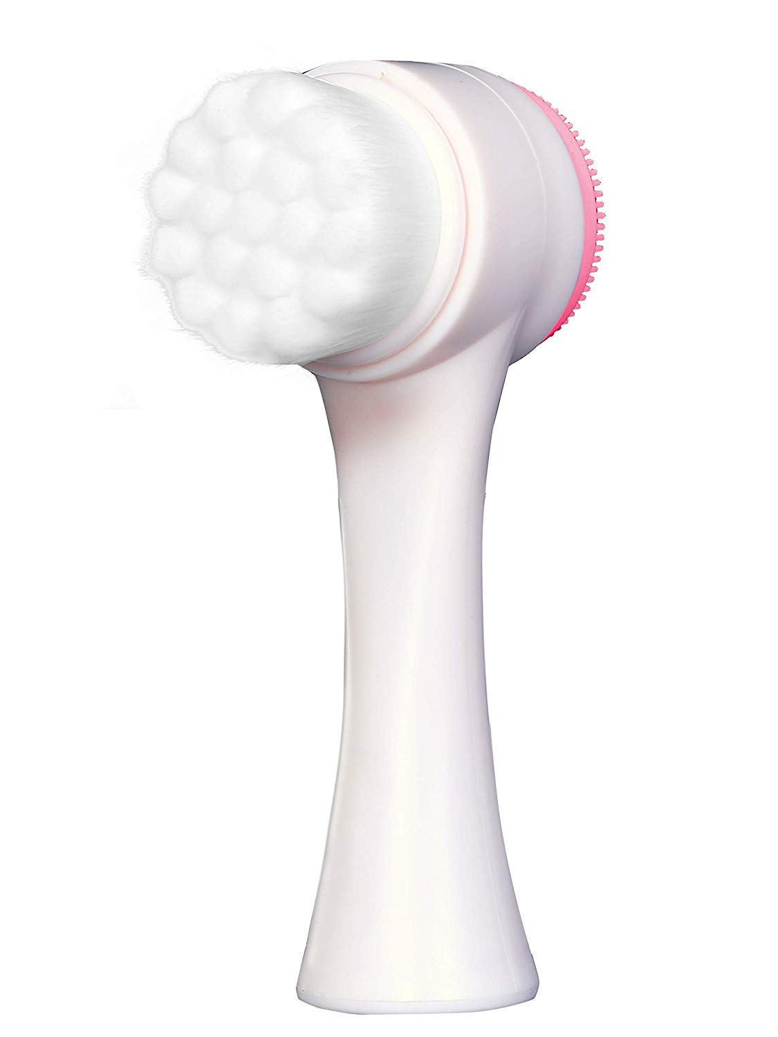 Gold Look Double Sided Deep Pore Cleaning Facial Cleansing Portable Brush for Face Cleaning